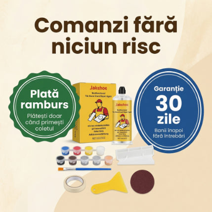 Kit Reparare Crăpături - Repară Singur, Fără Meșter