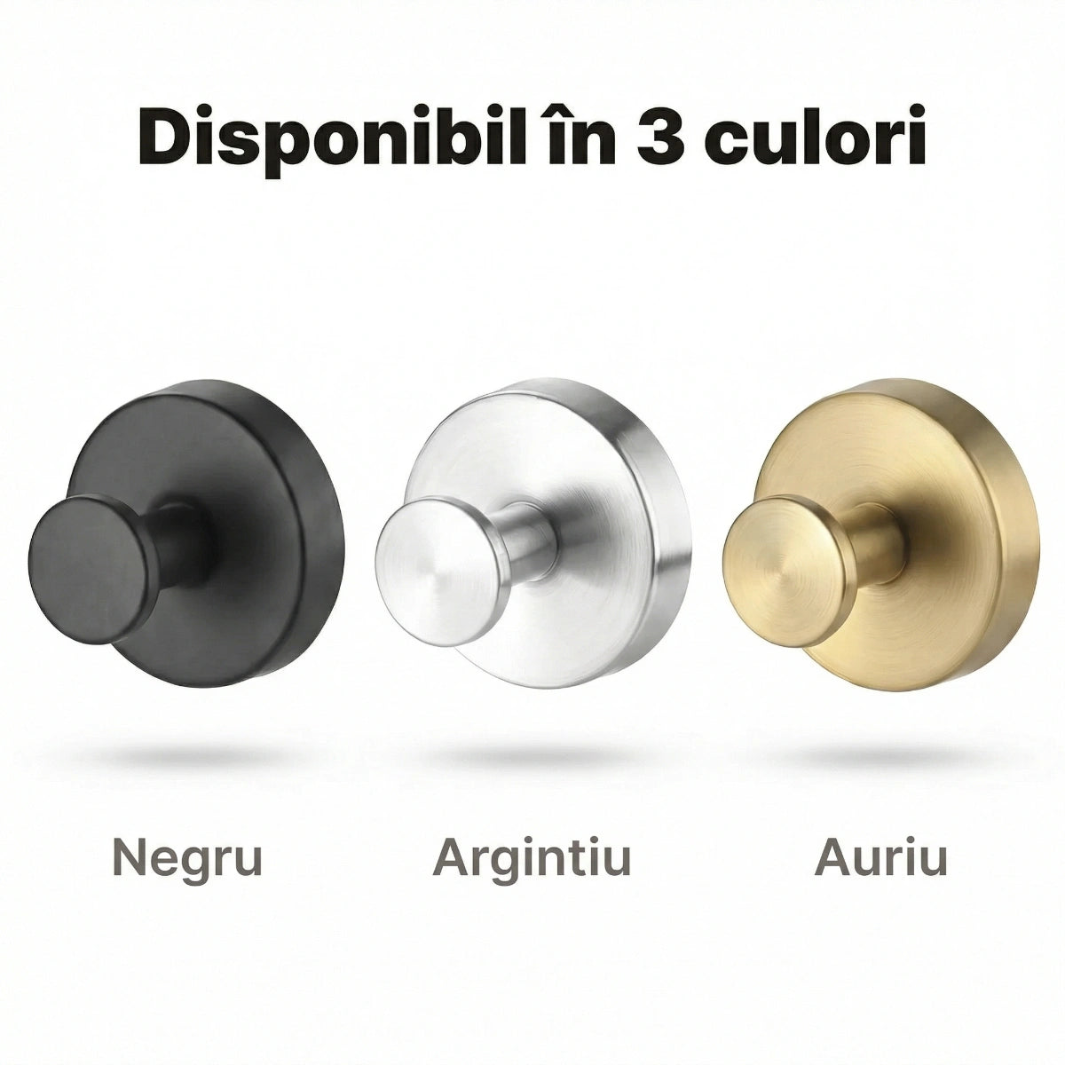 Ventuze cu Răsucire - Agață Orice, Fără Găuri în Perete