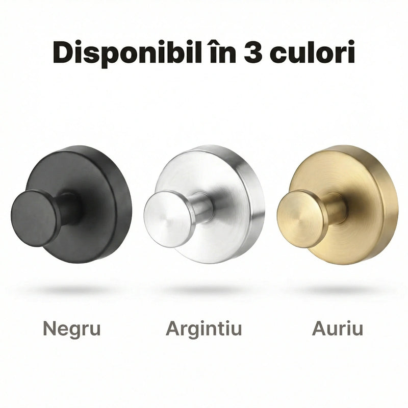 Ventuze cu Răsucire - Agață Orice, Fără Găuri în Perete