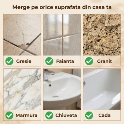 Kit Reparare Crăpături - Repară Singur, Fără Meșter