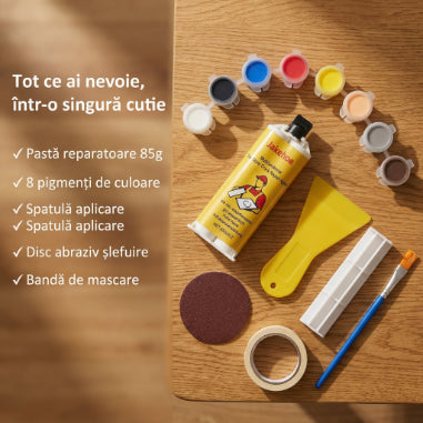Kit Reparare Crăpături - Repară Singur, Fără Meșter