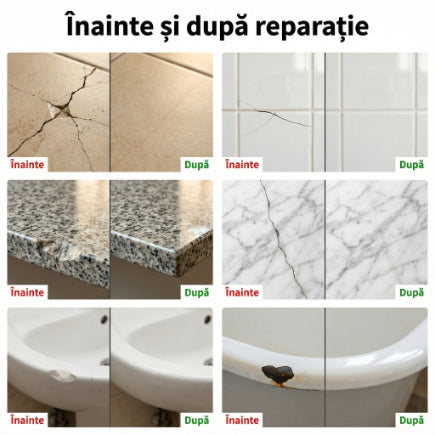 Kit Reparare Crăpături - Repară Singur, Fără Meșter